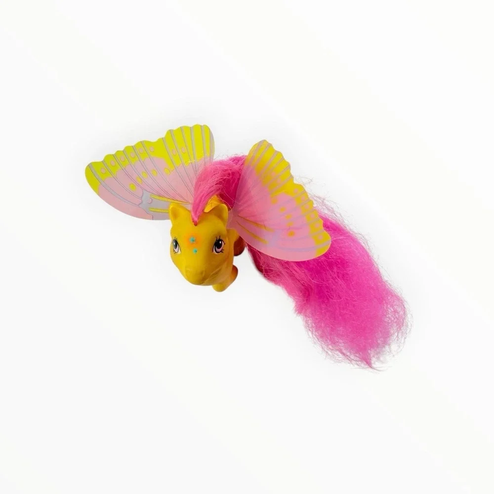 RARE My Little Pony‎ MLP G1 Vtg Windy Wing Starry Wings 1988 Flutter Yellow Moon